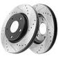 Nissan Sentra Front Drilled Slotted Brake Rotors