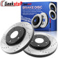 Nissan Sentra Front Drilled Slotted Brake Rotors
