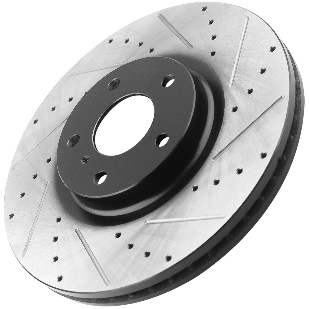 Nissan Pathfinder Murano Front Drilled Slotted Brake Rotor