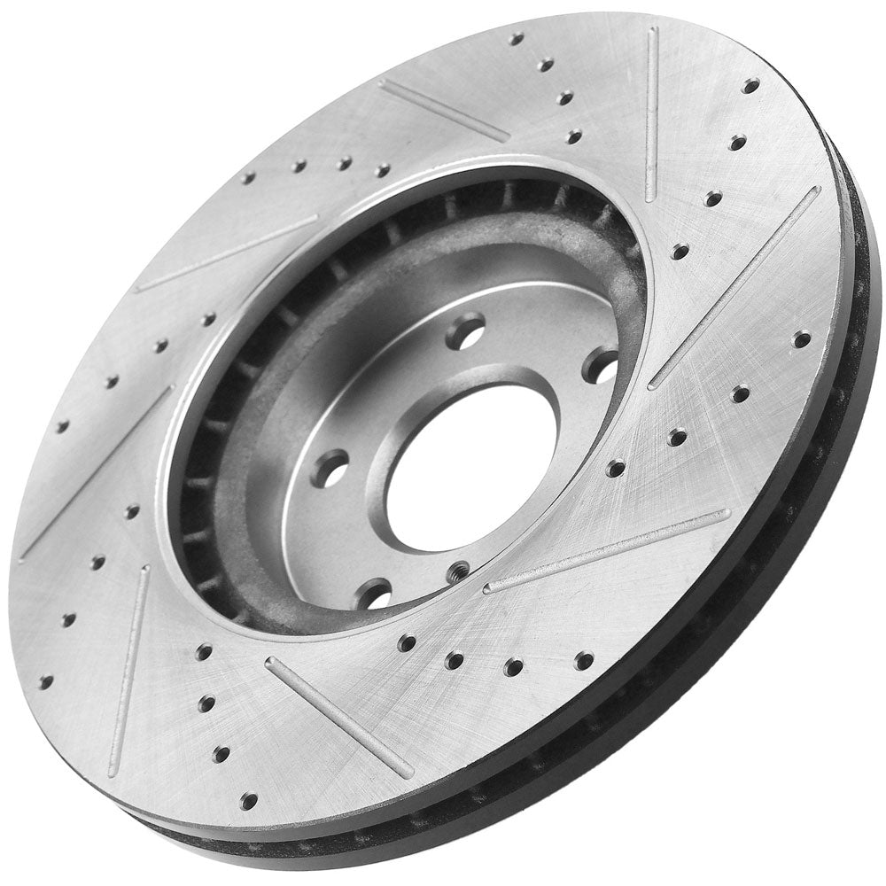 Nissan Pathfinder Murano Front Drilled Slotted Brake Rotor