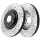 Nissan Pathfinder Murano Front Drilled Slotted Brake Rotor
