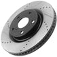 Lexus IS250 Toyota Avalon Camry Sienna Solara Front DRILLED Brake Rotors