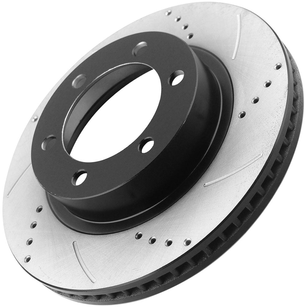 Toyota Tacoma FJ Cruiser 319MM Front Brake Rotors Ceramic Pads