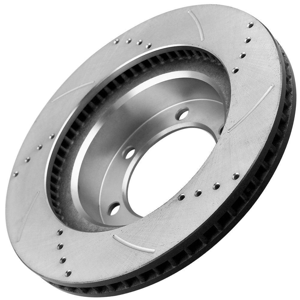 Toyota Tacoma FJ Cruiser 319MM Front Brake Rotors Ceramic Pads