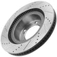 Toyota Tundra Sequoia Land Cruiser Lexus LX570 Front Drilled Brake Rotors