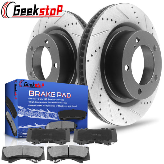 Toyota Sequoia Tundra Land Cruiser Front Brake Rotors Brake Pads