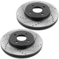 Chevrolet Cobalt Pontiac G5 Saturn Ion 4 LUGS Front Disc Rotors Brake Pads