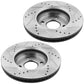Chevrolet Cobalt Pontiac G5 Saturn Ion 4 LUGS Front Disc Rotors Brake Pads
