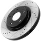 Ford F-150 4X4 4WD Front Drilled Slot Brake Rotors