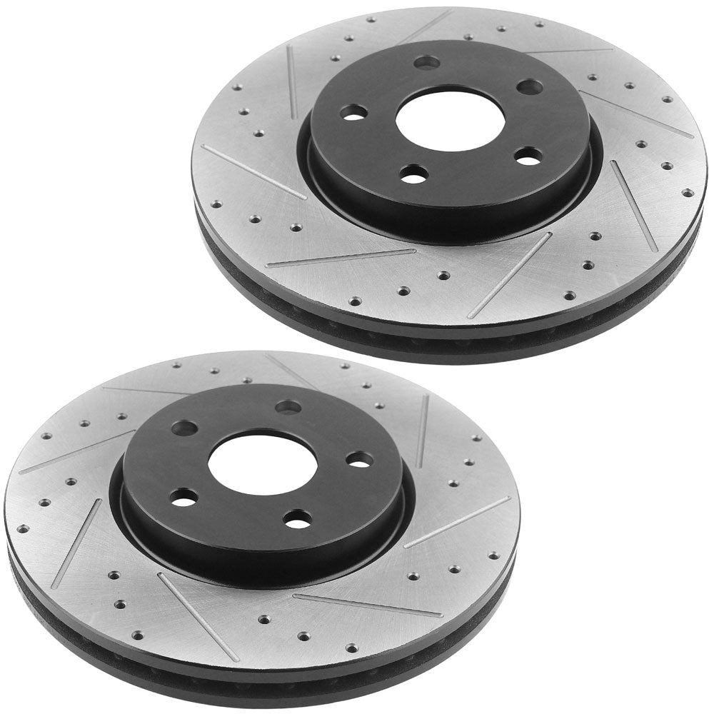 FORD ESCAPE MAZDA TRIBUTE Front Brake Rotors Drill Slot