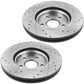 FORD ESCAPE MAZDA TRIBUTE Front Brake Rotors Drill Slot