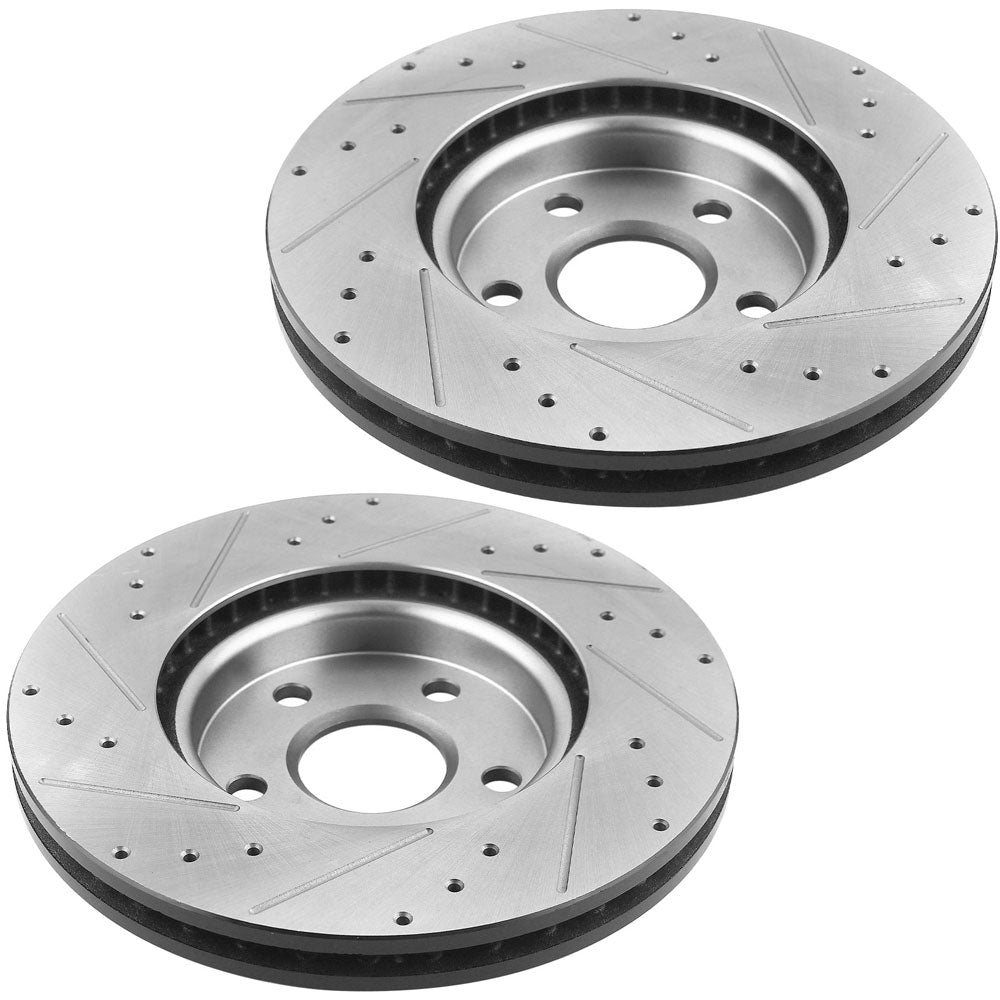 FORD ESCAPE MAZDA TRIBUTE Front Brake Rotors Drill Slot