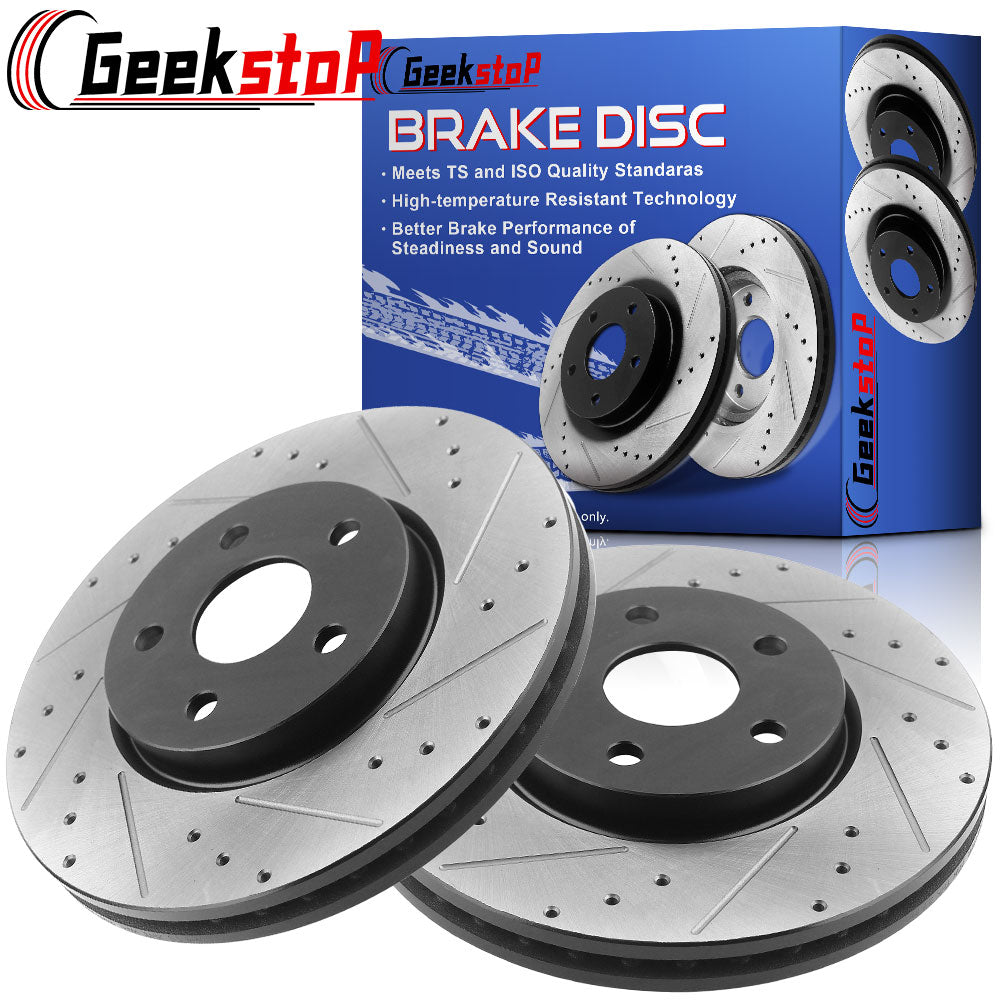 FORD ESCAPE MAZDA TRIBUTE Front Brake Rotors Drill Slot