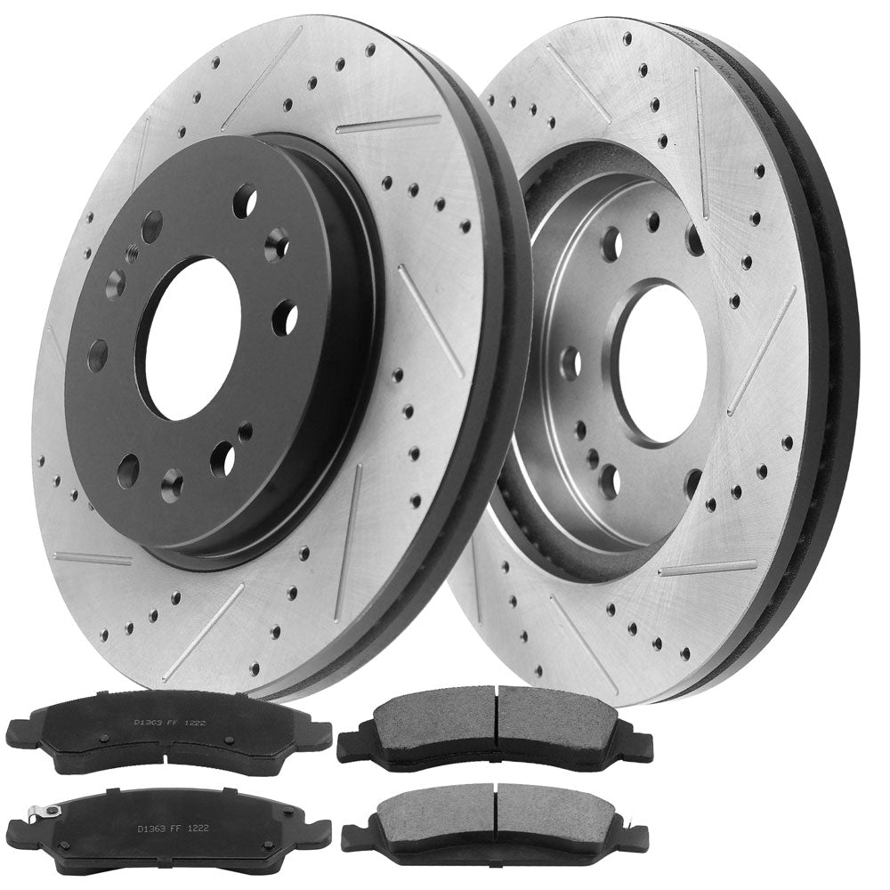 Geekstop Front Brake Kit - GMC Sierra, Yukon, Chevy Silverado, Tahoe 05-20

