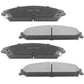 Jeep Cherokee Grand Cherokee Front Brake Rotors Ceramic Pads Drill Slot