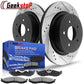 Jeep Cherokee Grand Cherokee Front Brake Rotors Ceramic Pads Drill Slot