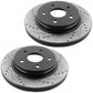 Dodge Durango Ram 1500 Durango Aspen Front Drilled Slotted Brake Rotors