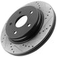 Dodge Durango Ram 1500 Durango Aspen Front Drilled Slotted Brake Rotors