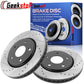 Chrysler Town Country Dodge Journey Front E-Coating Brake Rotors