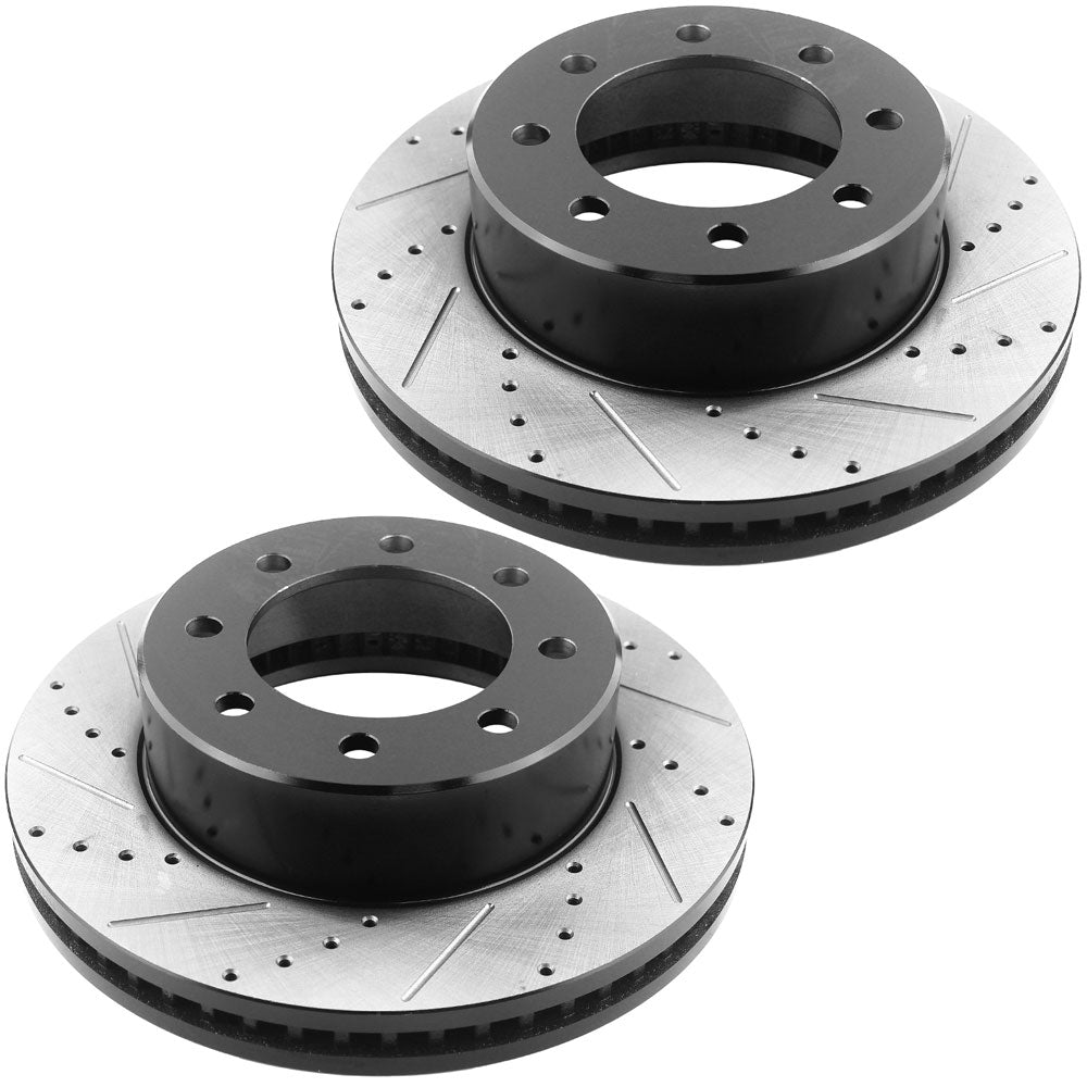 Front Brake Rotor Brake Pad Dodge Ram 2500 3500 Rotors Brakes ceramic Pad kit