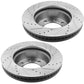 Front Brake Rotor Brake Pad Dodge Ram 2500 3500 Rotors Brakes ceramic Pad kit