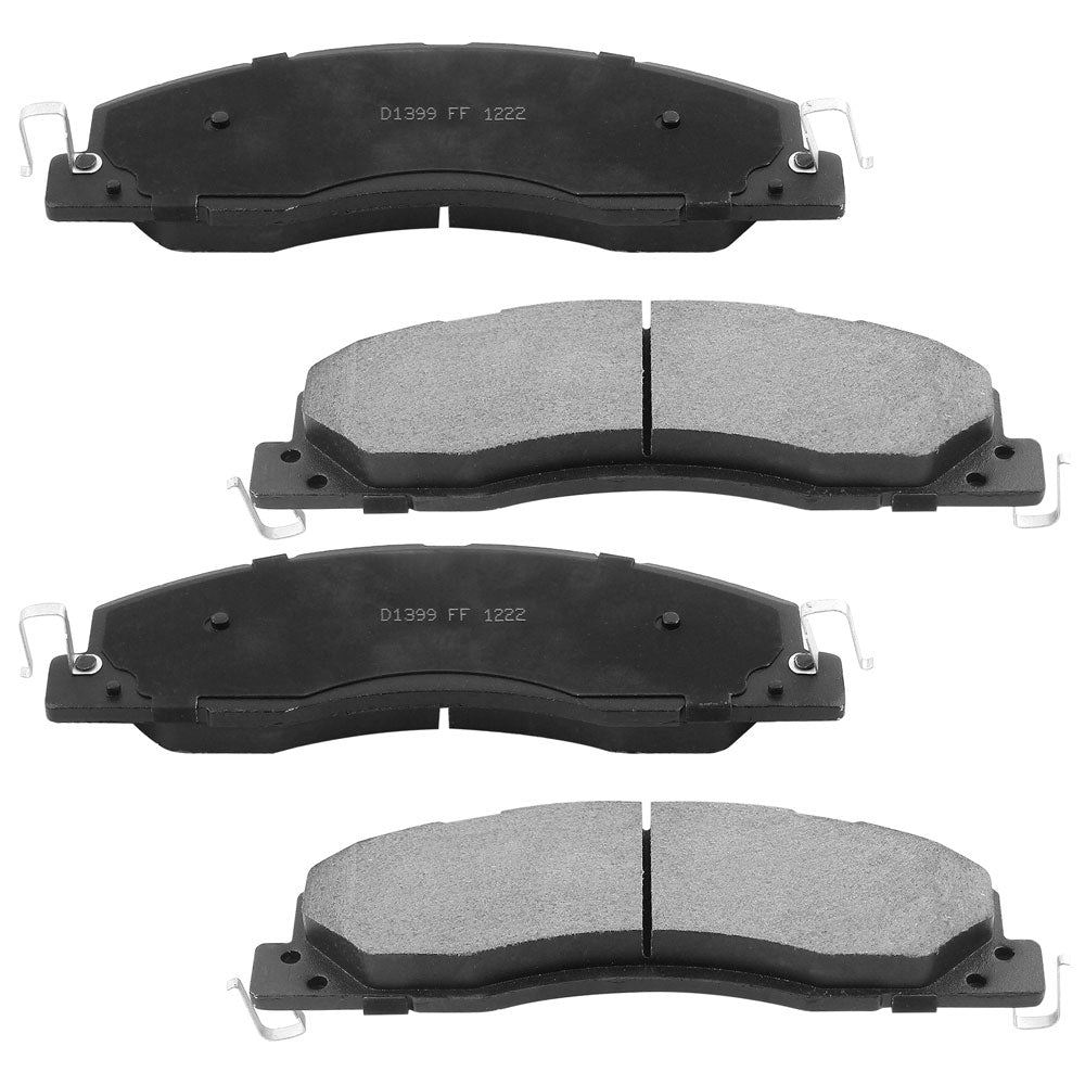 Front Brake Rotor Brake Pad Dodge Ram 2500 3500 Rotors Brakes ceramic Pad kit