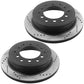 Toyota 4Runner Lexus GX460 REAR Drilled Brake Rotor
