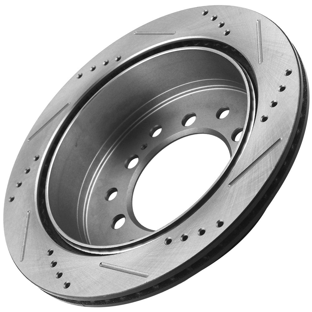 Toyota 4Runner Lexus GX460 REAR Drilled Brake Rotor