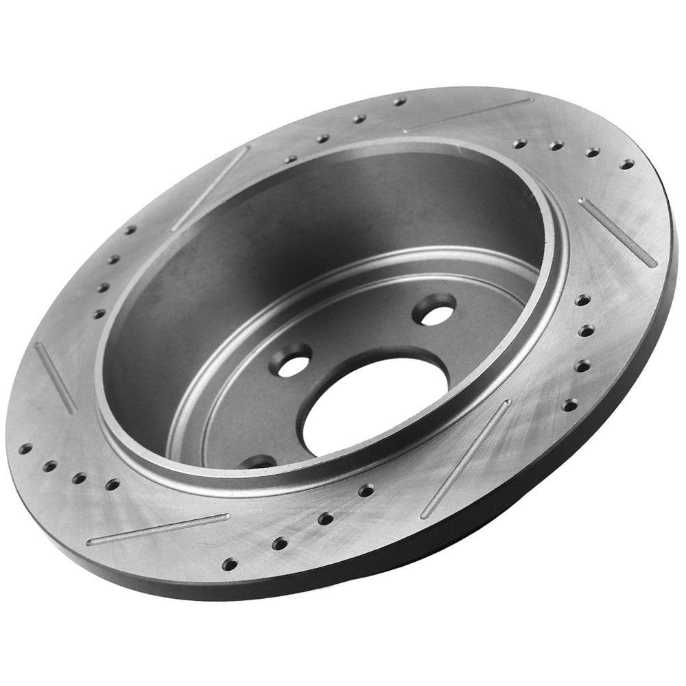 Jeep Commander Grand Cherokee REAR Brake Rotors Ceramic Pads