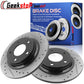 FORD EDGE LINCOLN MKX Front Brake Rotors Drill Slot