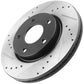 Chevrolet Camaro Rear Drill Slot Brake Rotors Ceramic Pads