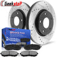 Chevrolet Camaro Rear Drill Slot Brake Rotors Ceramic Pads