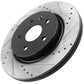 CTS Chevy Camaro Rear Drilled Brake Rotors Brake Pads