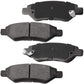 CTS Chevy Camaro Rear Drilled Brake Rotors Brake Pads