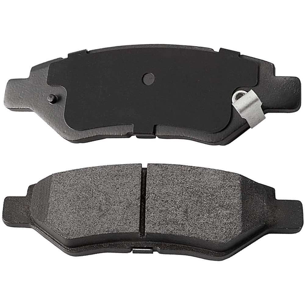 CTS Chevy Camaro Rear Drilled Brake Rotors Brake Pads