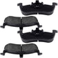 Expedition Navigator REAR E-Coated Drilled Brake Rotors Brake Pads