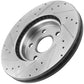 Chevrolet Equinox GMC Terrain Rear Drill Slot Brake Rotors Pads