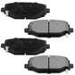 Dodge Grand Caravan Town Country Dodge Journey REAR Brake Rotors Brake Pads