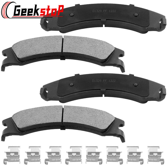 Ford E-150 E-250 E-350 E-450 Super Duty Rear Ceramic Brake Pads