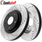Jeep Commander Grand Cherokee Brake Kit Front Black Coat Brake Rotors