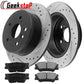 Toyota Camry Avalon Lexus ES350 Rear E-coating Brake Rotors Brake Pads