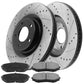 Ford Edge Lincoln MKX AWD 320MM Front Brake Rotors Brake Pads