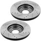 Ford Fusion/Lincoln MKZ/Mazda 6 2006-2012 Front Coated Rotors plus Brake Pads