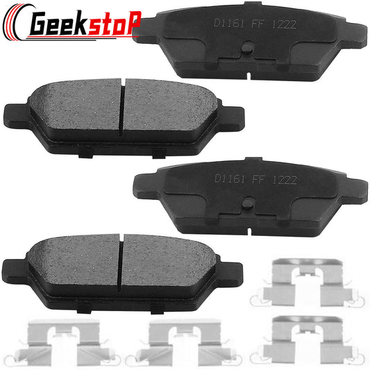 Ford Fusion Lincoln Mkz Zephyr Mazda 6 Front Ceramic Brake Pads