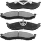 Jeep Grand Cherokee Comanche Wagoneer Wrangler Front Ceramic Brake Pads