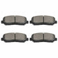 Jeep Cherokee REAR Ceramic Brake Pads