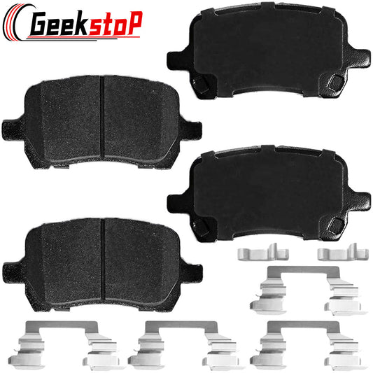 Chevy Cobalt HHR Malibu Pontiac G5 Saturn Aura Front Ceramic Brake Pads