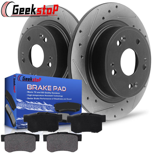 Acura RDX Brake Rotor Kits 2007–2012 – Rear BRR12040063BK - D536