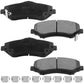 Chrysler, Dodge Grand Caravan, Jeep Wrangler (08-16) Front Ceramic Pads