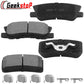 Jeep Compass Patriot Dodge Avenger Sebring Outlander Rear Ceramic Brake Pads